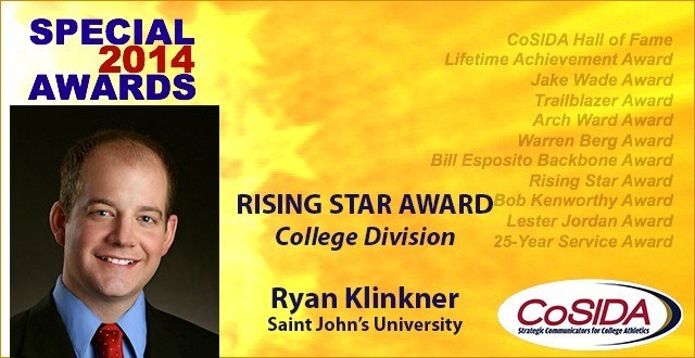 Awards Salute: Rising Star Ryan Klinkner (Saint John's)